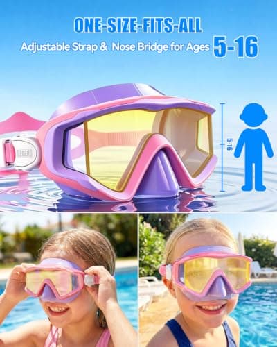 Aegend Swim Goggles for Adults Kids - 220°Wide View Anti-Fog Goggles with Mesh Bag for Indoor Outdoor Pool Beach Swimming - Thumbnail 4