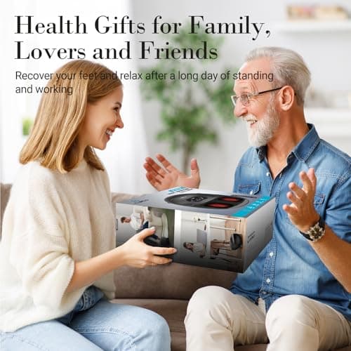 CuPiLo Foot Massager with Heat, FSA Eligible HSA Upgraded Full Feet Shiatsu Massage for Neuropathy, Remote Control Multi-Level Settings for Plantar Fasciitis, Birthday Day Gifts for Women Men(White) - Thumbnail 6