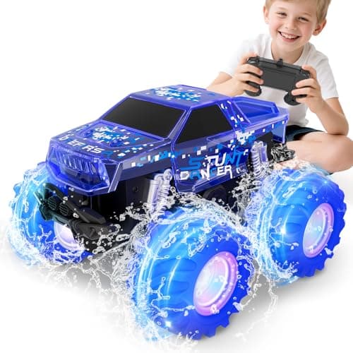 Drefirsa Waterproof Remote Control Monster Truck, Remote Control Car Toy