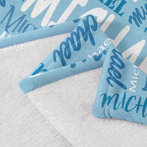 Corissy Ships Next Day, Personalized Blankets and Throws Custom Blanket with Name Customized Flannel Blanket for Kids Christmas Blanket Gifts for Teen Girls Boys - Thumbnail 5