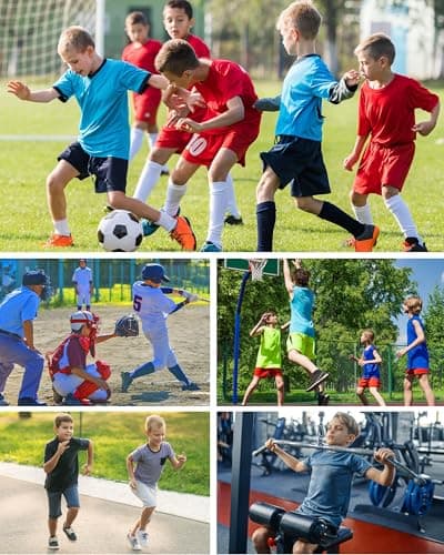 Roadbox Compression Shirt Short Sleeve - Boys Girls Youth Kids Compression Undershirt Athletic Sports T-Shirt for Football Baseball Basketball - Thumbnail 6