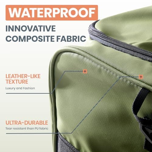 Fanwoli 30'' Large Rolling Duffle Bag with Wheels - No-Sag Heavyload Design, Waterproof & Collapsible (100L-120L) Wheeled Luggage with Soft Handle, Ideal for Extended Travel, Camping, Moving & Gym - Thumbnail 3