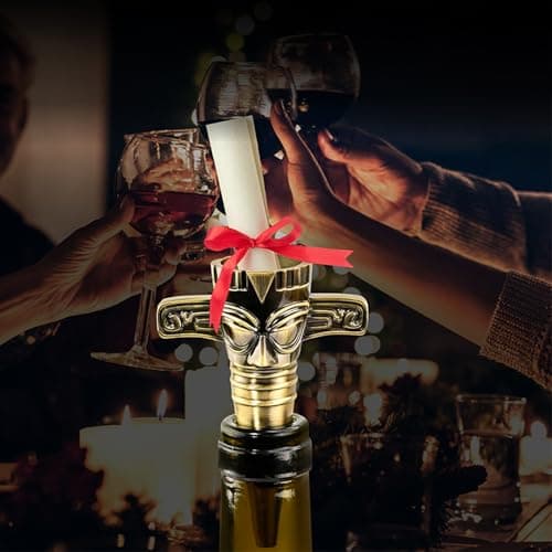 Professional Wine Opener Set for Old & Fragile Corks - 3-in-1 Cork Extractor Removes Older Wine Corks Whole & Intact, Beer Bottle Opener with Elegant Zinc Alloy Base & Stopper Set (Antique Bronze) - Thumbnail 3