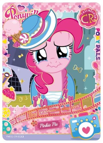 Kayou My Little Pony Friendship Eternal Cards, Fun Moment Edition, English Series 1, Display Box with 12 Packs, 127 Cards, 7 Rarity Levels - Thumbnail 4