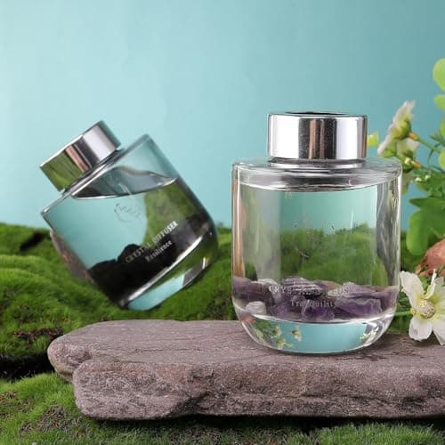 Reed Diffuser Set, Pretty Valley Home Diffuser 100Ml / 3.52 fl OZ Gift Box - Includes Reed Diffuser Sticks, Long Lasting Fragrance Oil and Glass Bottle for Office Living Room Decor (Tranquility) - Thumbnail 6