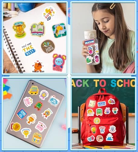 Back to School Supplies,400 Pcs Teacher Motivational Stickers for Kids - Thumbnail 6