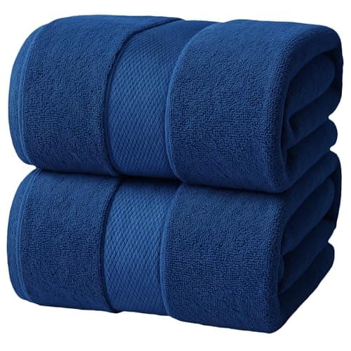 Infinitee Xclusives Jumbo Bath Sheets Towels for Adults – 600 GSM (35X70 Inches)– 100% Ring Spun Cotton, Soft and Absorbent Large Bath Towels for Bathroom - Image 1