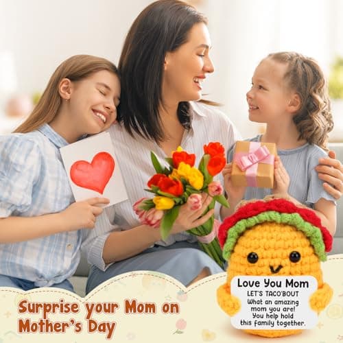 LuoHere Mothers Day Birthday Gifts for Mom from Daughter Son - Funny Mothers Day Card Love You Best Mom Ever Gift for Moms Decoration, New Mama Mother in Law Moms Christmas Stuff Small Present Ideas - Thumbnail 3