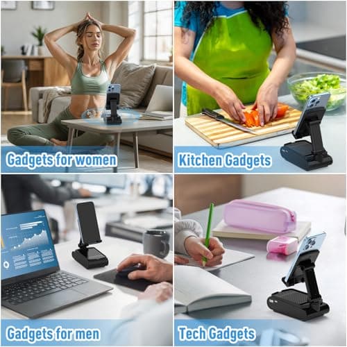 GLOPUS Gifts for Men, Cell Phone Stand with Wireless Bluetooth Speaker, Birthday Gifts for Him Husband Boyfriend, Dad Gifts for Fathers Day, Cool Gadgets for Men - Thumbnail 6