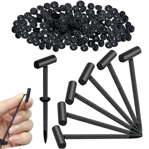 20PCS Upgraded Universal Cable Tie Buckle Foldable Head Nylon Cable Zip Ties Heavy-Duty Plastic Self-Locking Zip Tie Push Pin Automotive Zipper Clips for Cars Repairs Bumper Fender Liner Fasteners