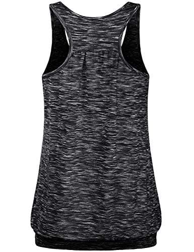Joymom Nursing Tops for Women Breastfeeding,Latched Mama Postpartum Clothes Lactation Tunics Shirts Plus Size Loose Casual Stretchy Basic Wear Black XL - Thumbnail 3