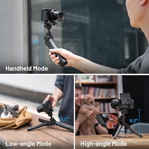 PGYTECH MANTISPOD 2.0 Bluetooth Mini Camera Vlogging Tripod Small Travel Flexible DSLR Pocket Stand Video Vlog Desktop Shooting Selfie Mount with Remote Control - Thumbnail 6