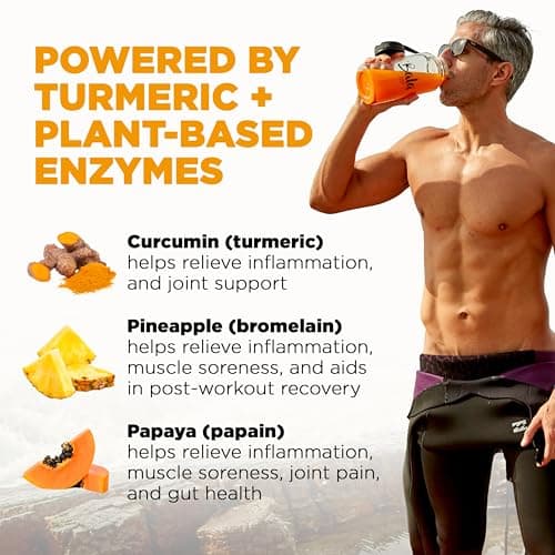 Bala Total Body Wellness Drink Mix, Hydrate & Recover Variety Pack, Pineapple, Lime & Berry, 10 Per Flavor, Zero Sugar Electrolytes Powder Packets with Enzymes & Amino Acids, Turmeric Drink, 30 Sticks - Thumbnail 4