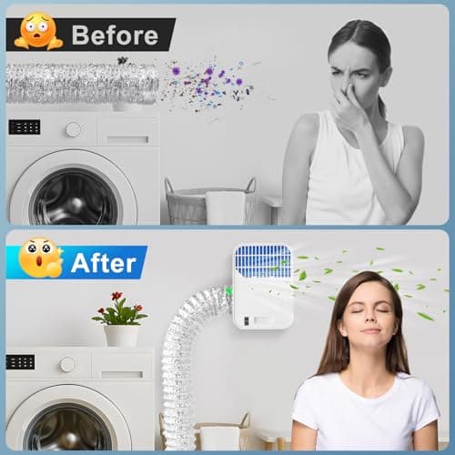 3-in-1 Indoor Dryer Vent Kit with 8-Layer Filter & 10FT Hose – Lint Trap Box with Water Drawer System, Easy Install for Electric Dryers, Improves Air Quality - Thumbnail 6