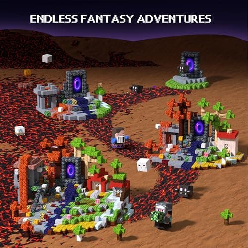 Innovakids Nether&Overworld Magnetic Blocks - Thumbnail 2