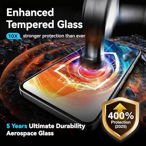 3 Pack for Galaxy S22 Plus/S23 Plus [6.6 Inch] Screen Protector Tempered Glass, 9H Glass for S22 Plus/S23 Plus Screen Protector, Fast Alignment Tool, Case Friendly, Scratch Resistant, Bubble Free - Thumbnail 3