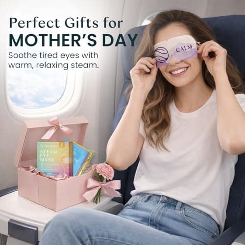 Body Restore Heated Eye Mask for Dry Eyes 5 Pack – Mothers Day Gifts for Mom, Self Heating Warm Compress, Birthday Gifts for Women, Relaxation – Variety - Thumbnail 2