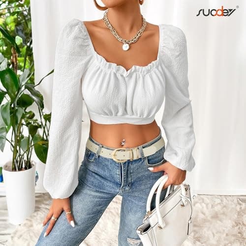 SUOSDEY Women Leather Belts for Jeans Pants Dresses Skinny Leather Belts with Gold Buckle - Thumbnail 2