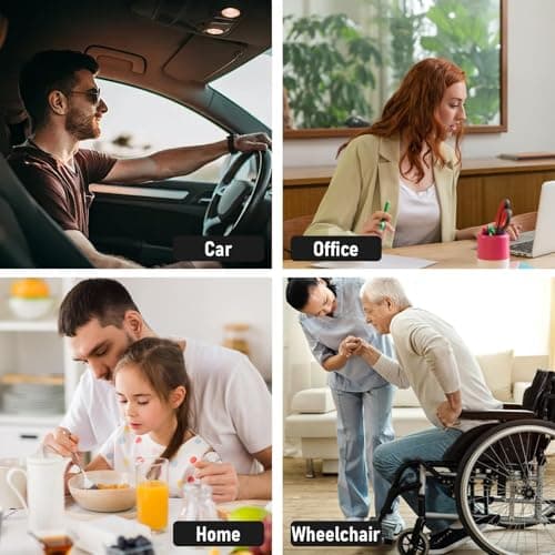 Cooling Gel Seat Cushion, Thickened Big Breathable Honeycomb Design Absorbs Pressure Points Gel Cushion with Anti-Slip Cover Cooling Seat Cushion for Office Chair Home Car Seat Cushion for Wheelchair - Thumbnail 6