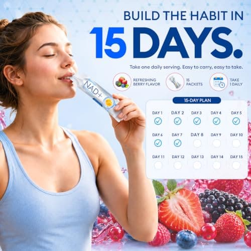 NAD+ Supplement 1500MG, for Healthy Aging, Energy, Focus & Vitality Support - Thumbnail 4