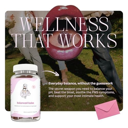 Balancing Act - Balanced Babe Women’s Probiotic Gummies with Prebiotic, Apple Cider Vinegar, LactoSpore®, DE111®, Vitamin B6 and Vitamin E – 60 Count (30 Day Supply) - Thumbnail 3