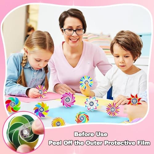 YXOTJHS 24 Pack Valentines Day Gifts For Kids Classroom With Fidget Spinner, Valentines Day Cards For Kids School Boys Girls, Bulk Fidget Valentines Gift For Class Exchange - Thumbnail 4