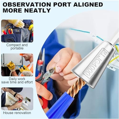 Wire Twister Tool for Drill, 6MM Hex Shank, Stripper & Cable Twister - Thumbnail 5