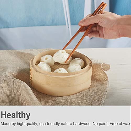 Chopstick Reusable Chinese Panda Chopsticks with Holder and Carrying Bag Chinese Traditional Stylish Set（2 Pairs） - Thumbnail 3