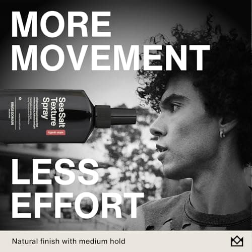 Kings Domain Melbourne Sea Salt Texture Spray | Lightweight Beach Hair Spray for Natural Volume, Grit & Matte Finish | Fuller and Thicker Hair - Thumbnail 6