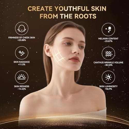 Snomd Red Light Therapy Mask for Face - FDA-Cleared Portable LED Mask with 7 Colors & Near-Infrared, Remote & 3 Timers, Comfort Eye Pads for Anti-Aging, Wrinkles, Acne, Cordless for Home Travel - Thumbnail 4