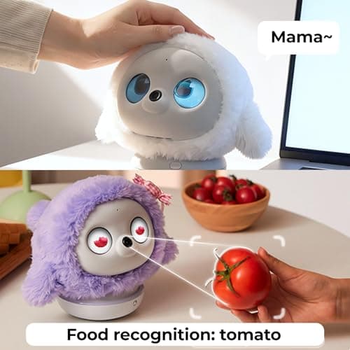 ropet KAMOMO Companion Interactive Robot Pet, Emotional Support for Kids and Adults, AI Desk Robots, Anxiety Relief Comfort Gift - Thumbnail 3