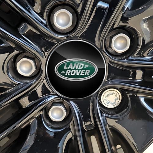 Farad AG5/E Galvanized Silver Lug Nut Wheel-Locks Kit Suitable for Land Rover Range Rover (M14 X 1.5 Thread Size) - Set of 4 Lug Nuts + 1 Key - Thumbnail 2