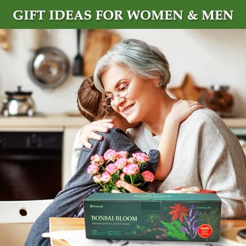 5 DIY Bonsai Tree Kit for Beginners, Complete Indoor Gardening Starter Kit with Seeds, Soils, Pots & Tools, Unique Birthday Gifts Ideas for Women, Men - Thumbnail 6