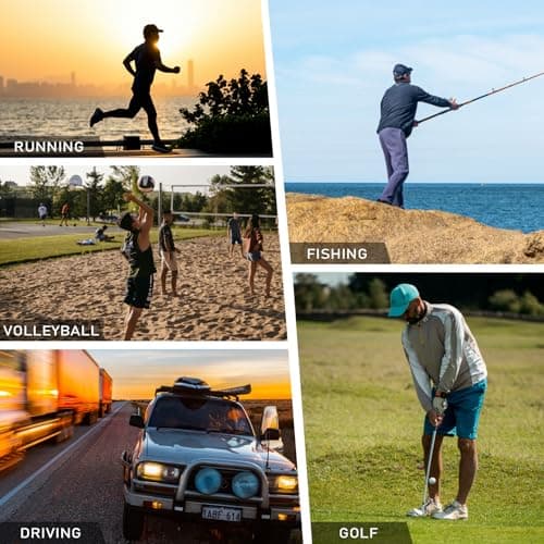 YDAOWKN Polarized Sunglasses for Men, Lightweight Sun Glasses With UV Protection for Driving Fishing Golf - Thumbnail 5