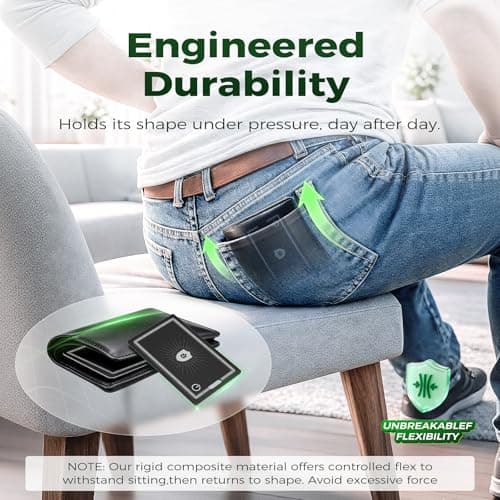 [2 Pack] 2026 New Wallet Tracker Card (iOS Only),Ultra Slim 0.07in,Rechargeable Bluetooth Tracker, IP68 Waterproof,Wireless Charging, Smart Location Finder for Keys, Wallet, Luggage Tags - Thumbnail 6