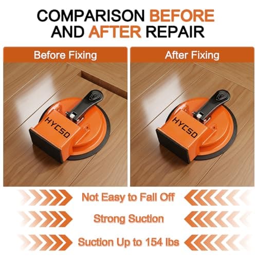 Floor Gap Fixer Tool, Laminate Floor Repair Kit with Enhanced Suction Cup, Heavy-Duty Plank Puller for Vinyl, Wood, Tile, and Laminate Flooring Gaps - Thumbnail 5