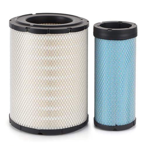 AUIVERED P527484 P527680 Air Filter Kit - Fit for GMC Ford & Magnum Trucks Replaces Baldwin RS2863 RS3501, Wix 46433 46429, Luber-Finer LAF1878, Ac Delco A1169C A1304C AF4878 AF25215