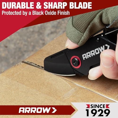 ARROW Small Folding Pocket Knife, 1.3-Inch Stainless Steel Blade, EDC Mini Pocket Knife with Bottle Opener, Gift for Men Women - Thumbnail 3