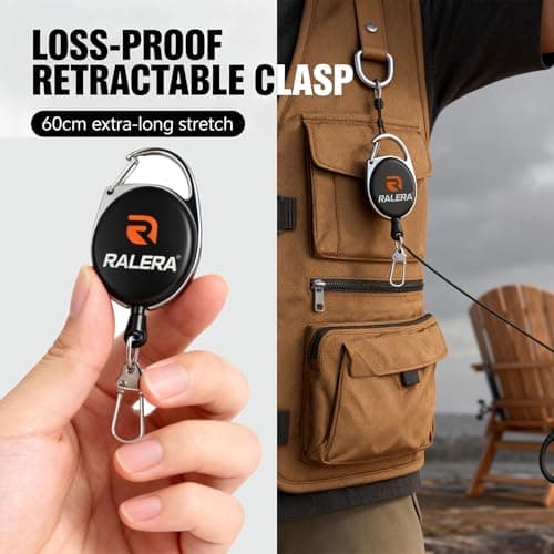 RALERA Fillet Knife Set for Beginner, Fishing Pliers Precisely, Fish Measuring Tape, Non Slip Grip Fishing Knife, Saltwater Fishing Accessories, Great Value Fishing Tackle (9pc Fishing Tool kit) - Thumbnail 6