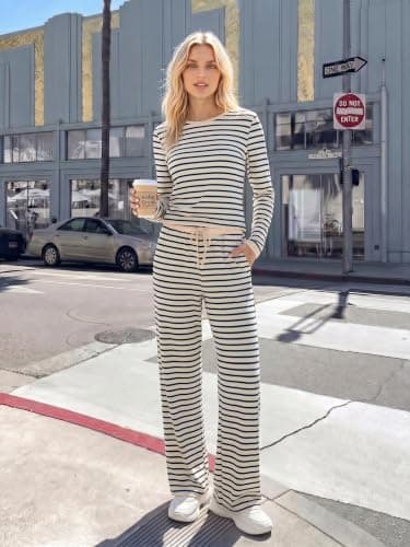 Casly Lamiit 2 Piece Lounge Sets Women Fall 2026 Vacation Travel Outfits - Thumbnail 4