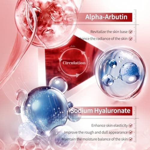 Venrock Active Niacinamide 10% Ampoule, 2% Alpha-Arbutin Serum for Dark Spots & Acne Marks, Pore Minimizer & Brightening Treatment with Tranexamic Acid, 1.5ml x 10 Vials - Thumbnail 6