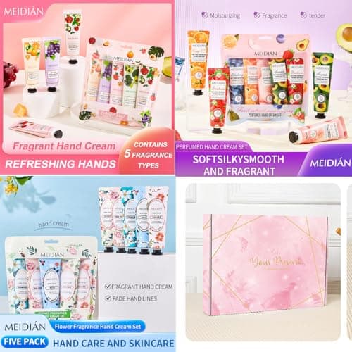 ADMD 30-Pack Mini Hand Cream Gift Set for Women & Men, Travel Size Moisturizing Hand Lotion for Dry Hands, Non-Greasy, 15 Scents (Floral & Fruity) - Thumbnail 5