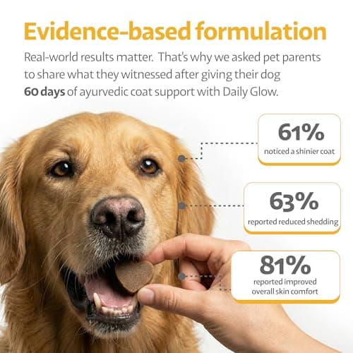 Ayourpets Dog Allergy Chews for Itchy Skin, Hot Spots, Paw Licking & Itchy Ears – Ayurvedic Herbal Omega-3 Anti Itch Support with Turmeric & Shatavari – Fish Flavor – 90 Count - Thumbnail 2