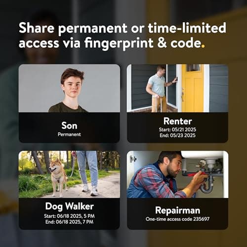 Nuki Smart Lock & Keypad 2, Keyless Door System with Auto-Lock, Fingerprint and Code Access, App Control, Easy Setup, Compatible with Alexa, Google, for Secure and Easy Home Entry - Thumbnail 5