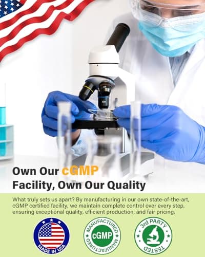 Spermidine & Fisetin Supplement - 20mg of 99% Spermidine Per Serving, 3HCL & 300mg Fisetin for Women Men Cell Renewal, Aging Defense & Longevity, Gluten Free, Non-GMO, Made in USA | 30 Veggie Caps - Thumbnail 5