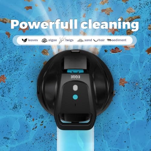 SP1 Pro Robotic Pool Cleaner, Cordless Pool Vacuum Robot with 120 Mins Runtime, 2.5h Fast Charging, Ideal for Pools up to 860 sq.ft, Powerful Suction, Auto-Parking - Thumbnail 2