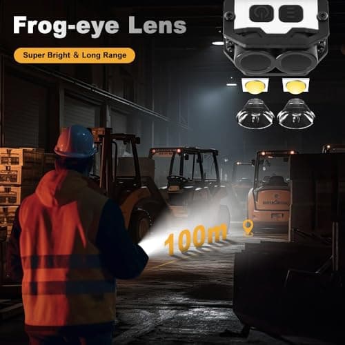 Mini EDC Flashlight, Small Powerful Keychain Flashlight with Side searchlight, High Lumens 800lm, USB-C Rechargeable, keychain light with clip - 8 Mode, IPX4 Waterproof, for hiking, running, White - Thumbnail 6