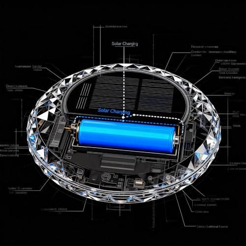 VIRIDI Solar Floating Pool Lights, RGB Color Changing Waterproof LED Lights, Super Bright Decorative Lights for Summer Pool Parties, BBQs, Backyard Patio, Garden & Wedding Party (6Pack) - Thumbnail 3