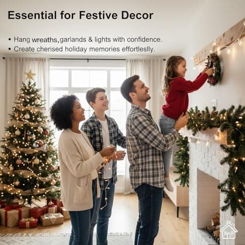 AFFAVON 40 Pack Large Outdoor String Light Hooks - Reusable & Waterproof Adhesive Clips for Patio & Garden - Damage-Free, Clear Wire Holders for Christmas Garland, Decoration & Cable Management - Thumbnail 3