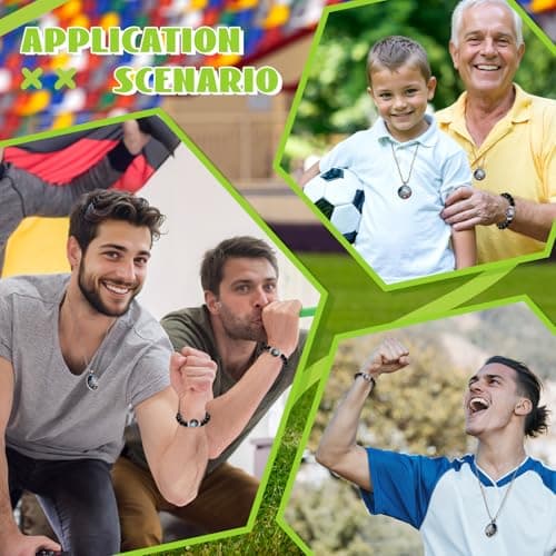 World Cup 2026 Soccer Gifts for Him Boys Men Teen Boys, Soccer Jewelry Gifts for Soccer Players Team Fans, Birthday Gifts for Son Grandson Brother, Soccer Gifts for Boys Teens Kids, Soccer Stuff for Boys - Thumbnail 4